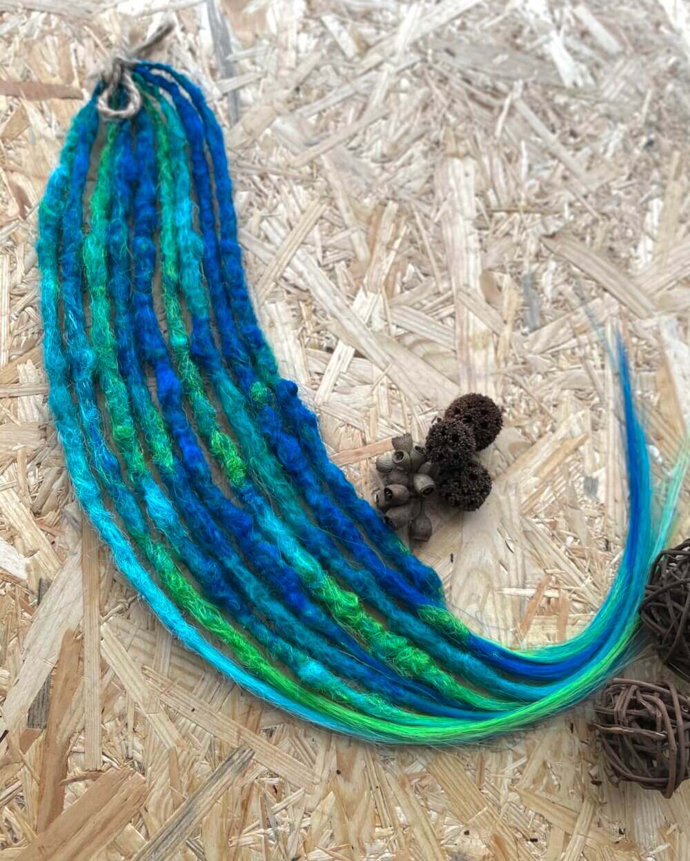 Dredloki turkus MINI - obrazek 2