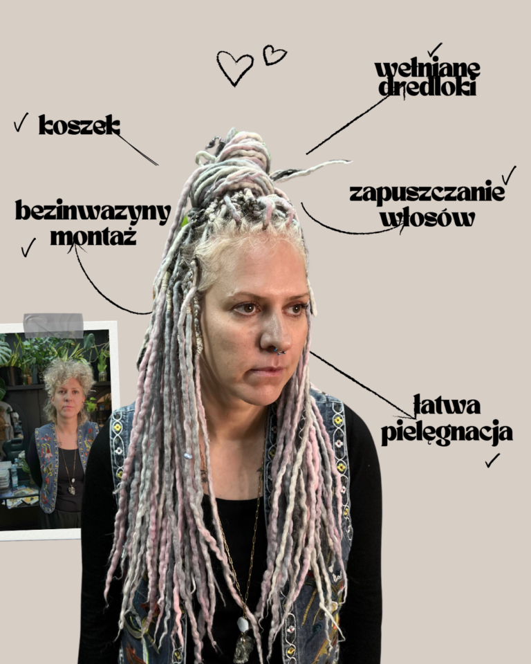 Dredloki wełniane: noszenie, mycie i suszenie