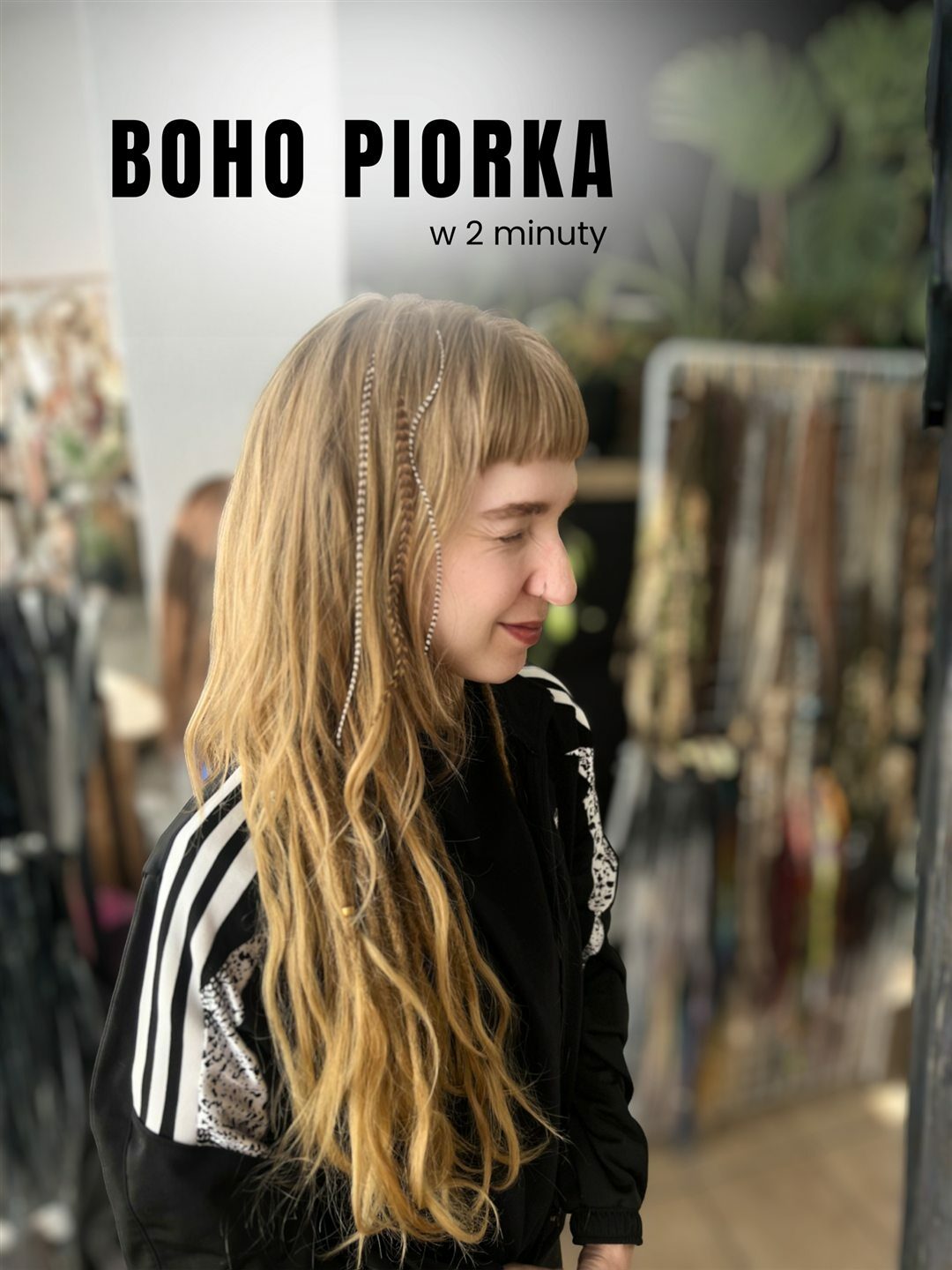 Boho Piórka zakładane w kilka chwil