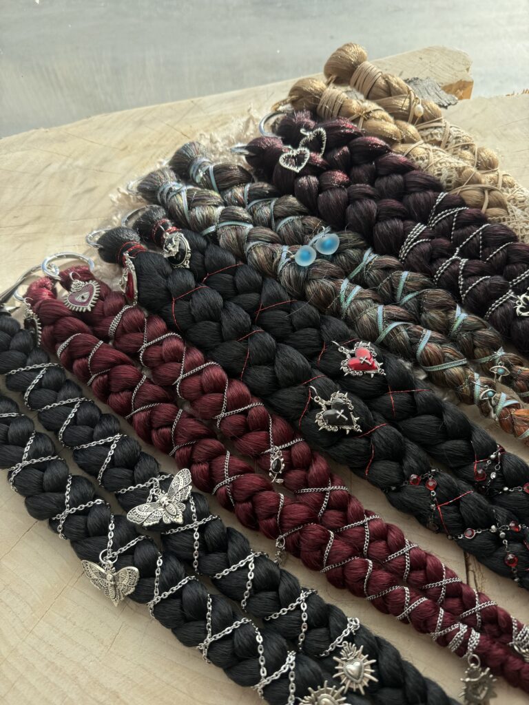 Spirit szok, warkocze CLIP IN handmade (6 stylów)